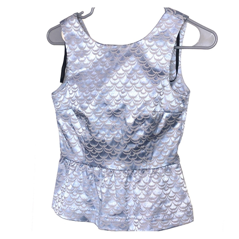 NWT Mermaid Peplum Top Forever21